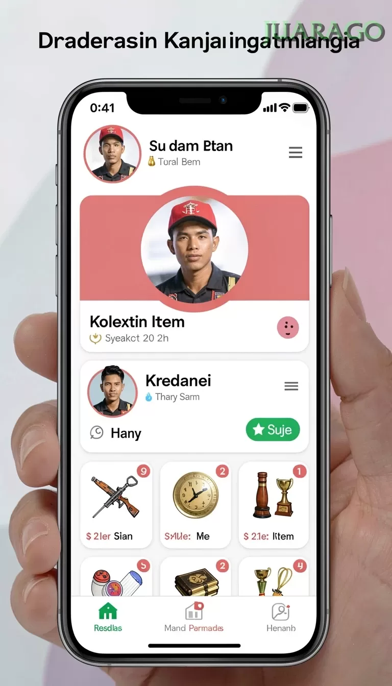 Cuplikan layar KIKOTOTO — pengaturan akun