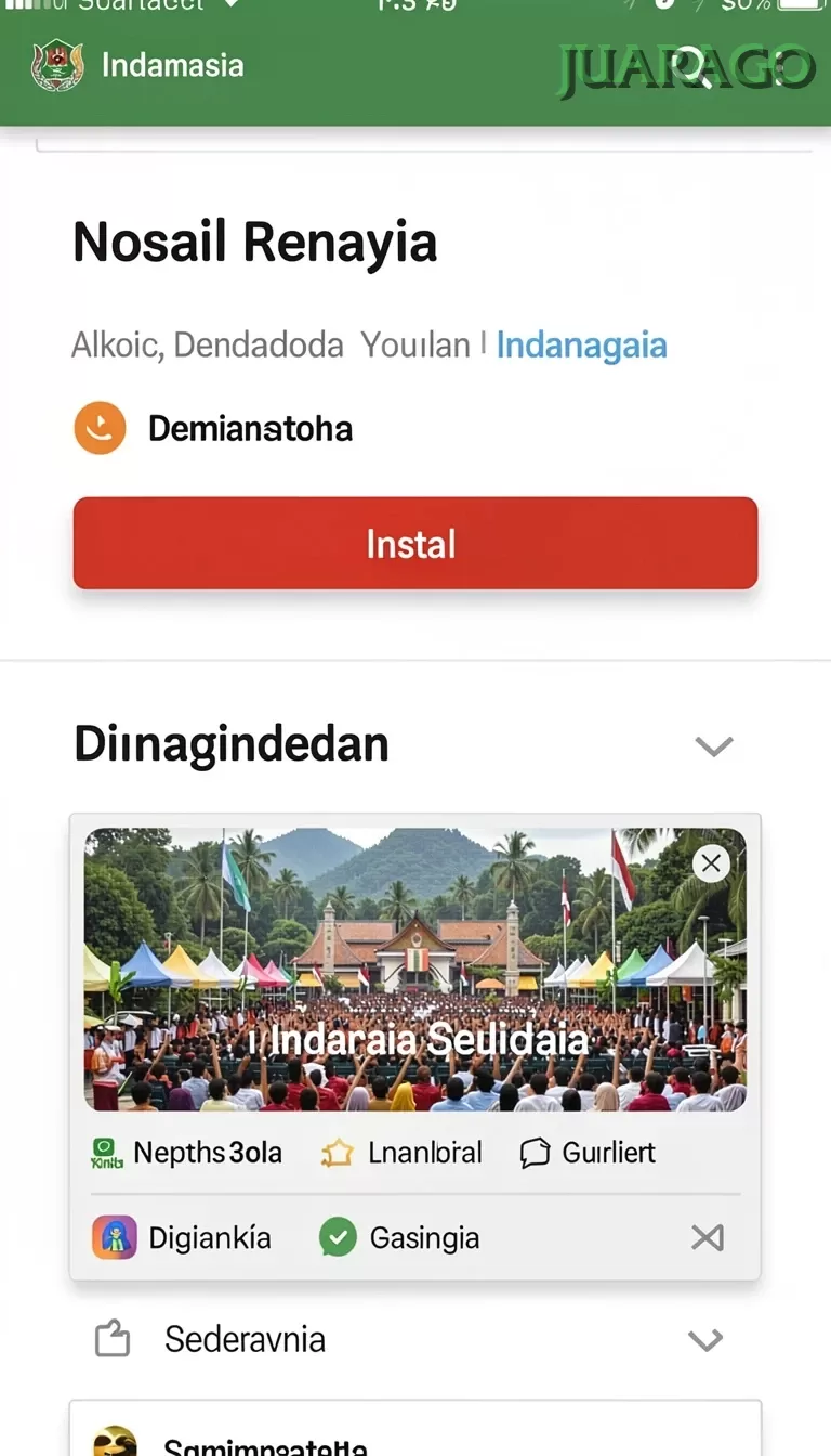 Cuplikan layar SESETOTO — halaman utama