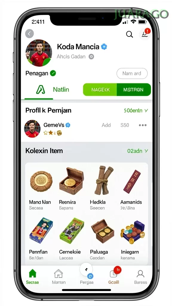 Cuplikan layar RICIS99 — aktivitas
